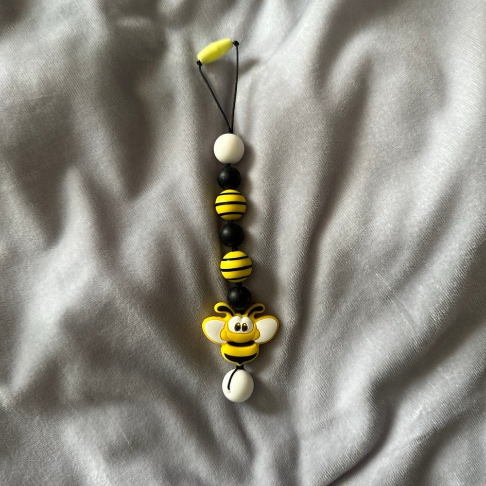 Handmade Bumble Bee Silicone Teether